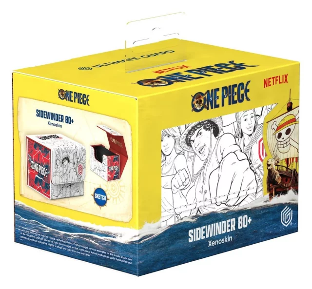 Krabička na karty Ultimate Guard - One Piece - Sketch Sidewinder 80+ - Pudełko na karty