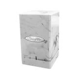 Krabička na karty Ultra Pro - Marble Satin Tower (Lime Green / White) dupl