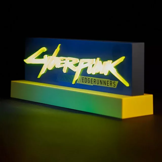 Lampička Cyberpunk 2077 - Phantom Liberty Logo dupl