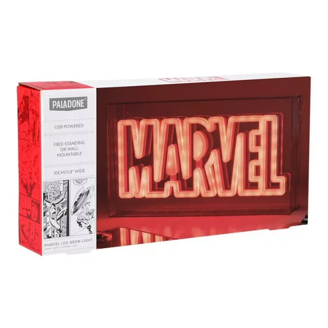 Lampička Marvel - Logo dupl