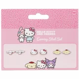 Kolczyki Sanrio - Cinnamoroll, Pompompurin, Hello Kitty
