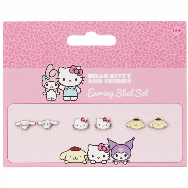 Kolczyki Sanrio Cinnamoroll Pompompurin Hello Kitty Xzone pl Kolczyki Sanrio Cinnamoroll Pompompurin Hello Kitty Xzone pl