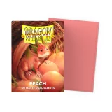 Koszulki ochronne na karty Dragon Shield - Matte Dual Sleeves Peach (100 szt.)