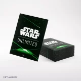 Koszulki ochronne na karty Gamegenic - Star Wars: Unlimited Art Sleeves Card Back Green (61 szt.)