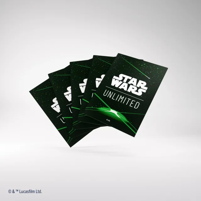 Ochranné obaly na karty Gamegenic - Star Wars: Unlimited Art Sleeves Card Back Orange (62 ks) dupl