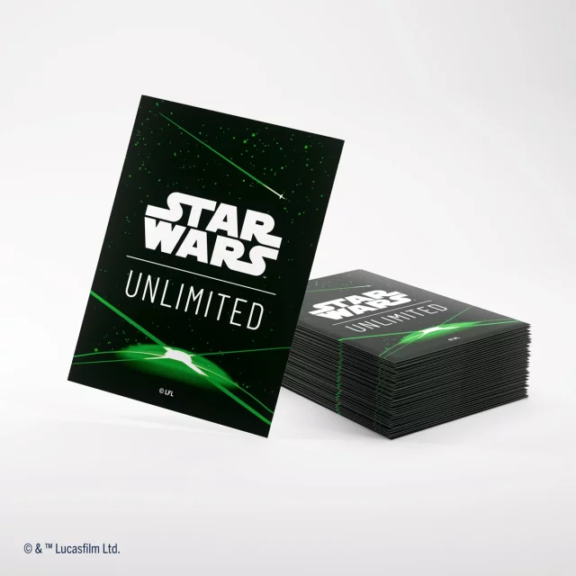 Ochranné obaly na karty Gamegenic - Star Wars: Unlimited Art Sleeves Card Back Orange (62 ks) dupl