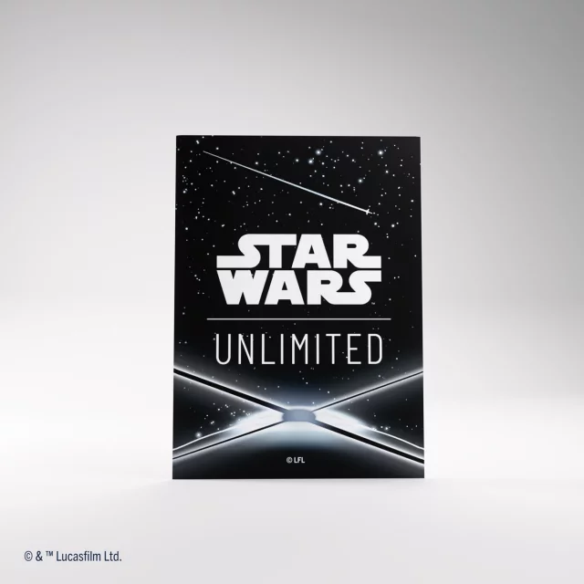 Ochranné obaly na karty Gamegenic - Star Wars: Unlimited Art Sleeves Logo White (61 ks) dupl