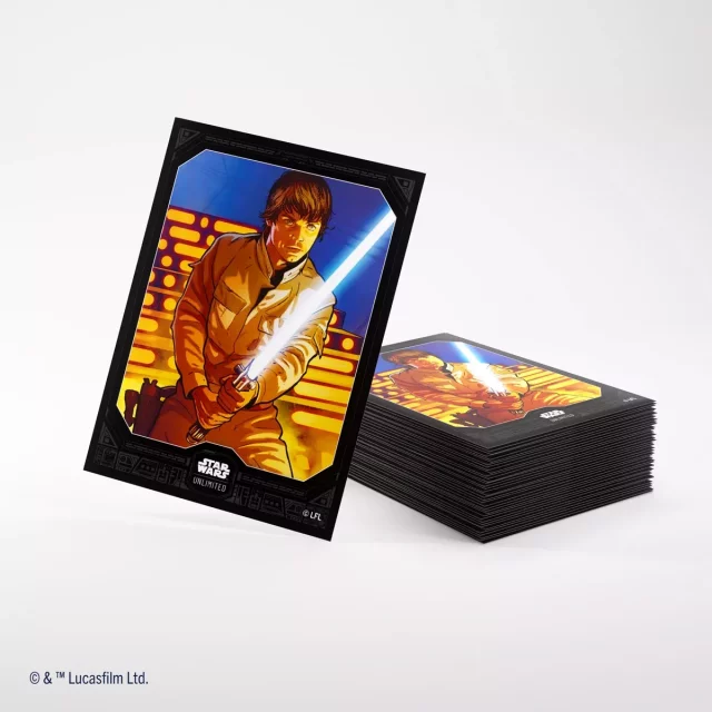 Ochranné obaly na karty Gamegenic - Star Wars: Unlimited Art Sleeves Luke Skywalker (61 ks)