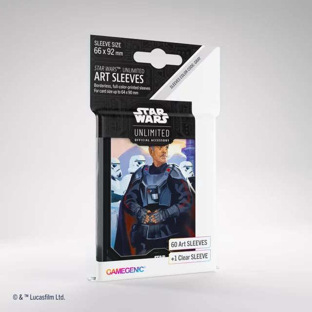 Koszulki ochronne na karty Gamegenic - Star Wars: Unlimited Art Sleeves Moff Gideon (61 szt.)