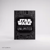 Ochranné obaly na karty Gamegenic - Star Wars: Unlimited Art Sleeves Card Back Yellow (62 ks) dupl