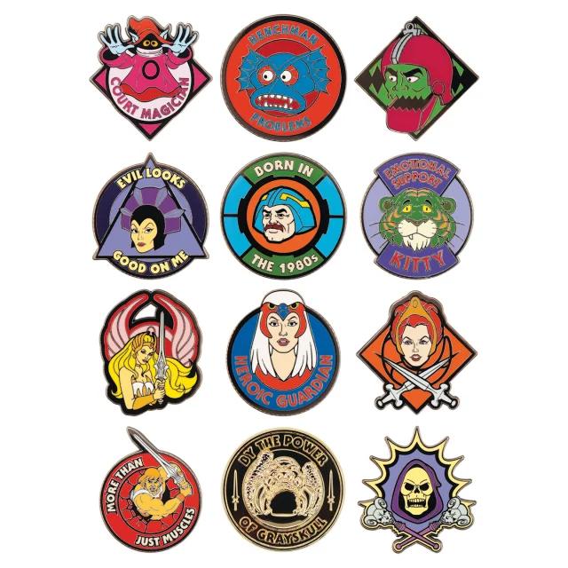 Odznak Masters of the Universe - Mystery Pin (náhodný výběr) - Figurka