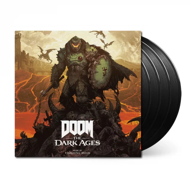 Oficiální soundtrack DOOM na LP (4x černý vinyl) dupl