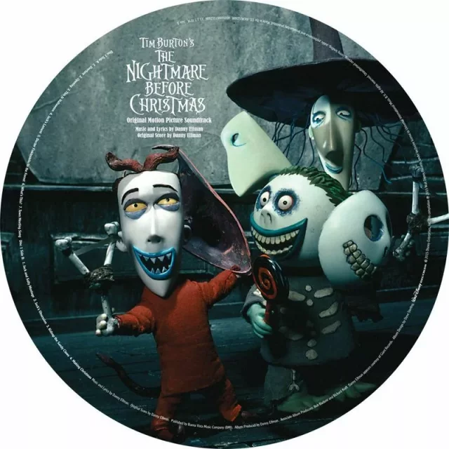 Oficiální soundtrack The Nightmare Before Christmas na 2x LP (zoetrope) dupl