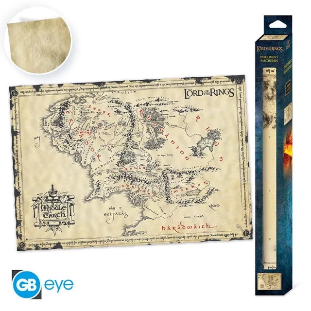 Plakát Harry Potter - Marauder's Map dupl