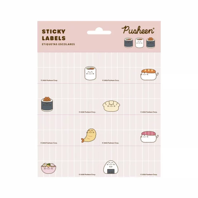 Popisovací štítky Pusheen - Pusheen Moments (samolepicí) dupl