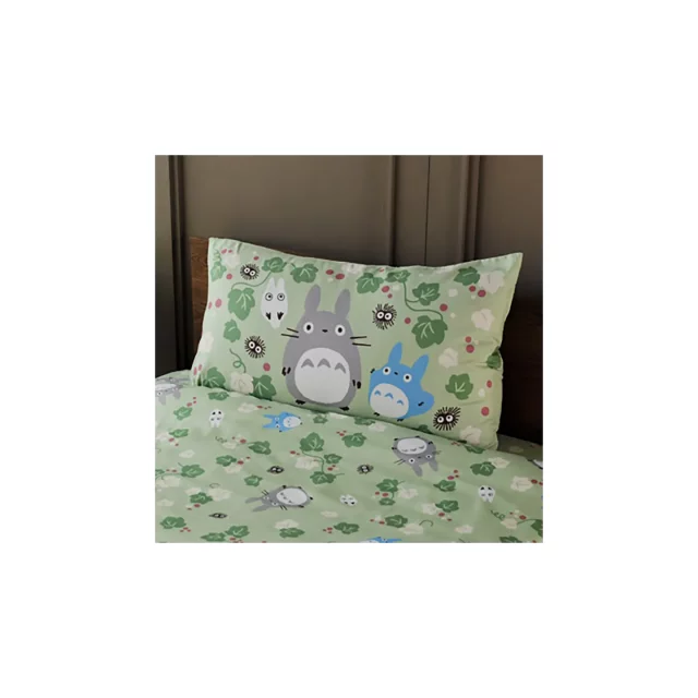Povlak na polštář My Neighbor Totoro - Totoro Green Leaf
