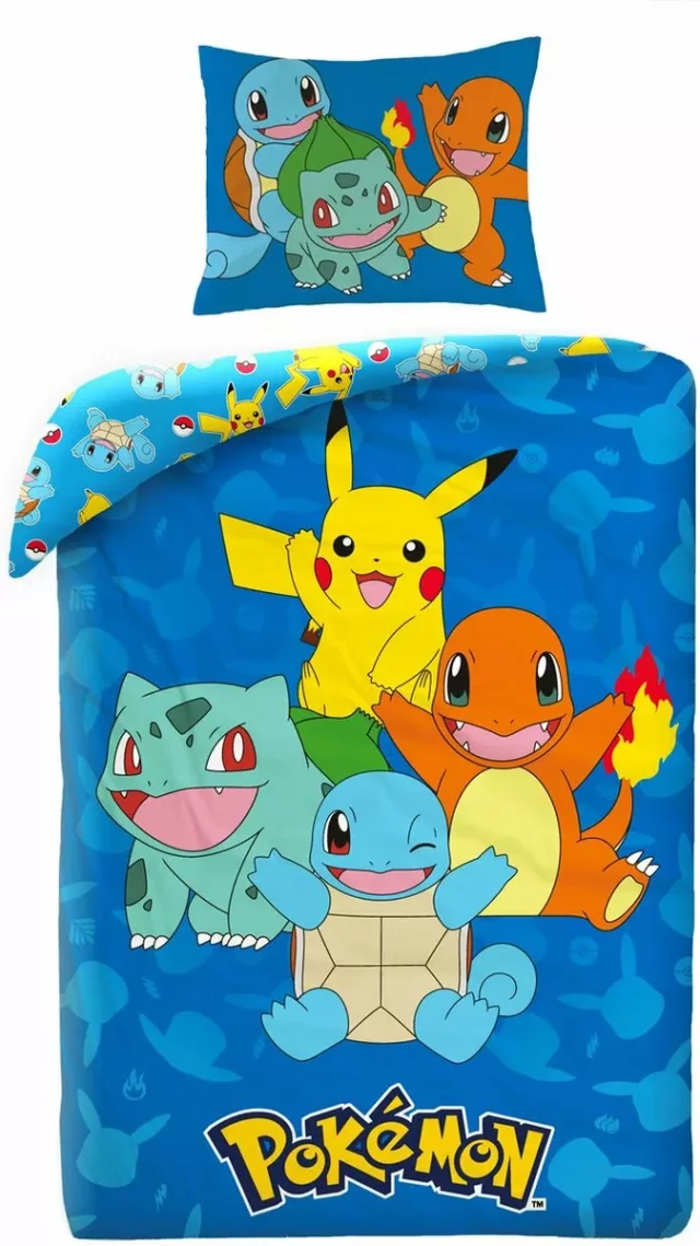 Povlečení Pokémon - Starters dupl