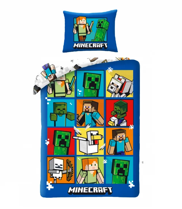 Povlečení Minecraft - Characters dupl