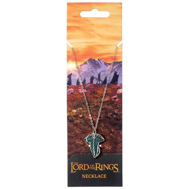Přívěsek Lord of the Rings - Leaf of Lórien - Kolczyki