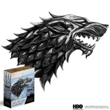Puzzle Game of Thrones - Metallic Sigil Stark (drewniane)