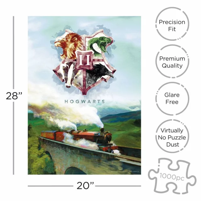 Puzzle Harry Potter - Hogwarts Crests dupl