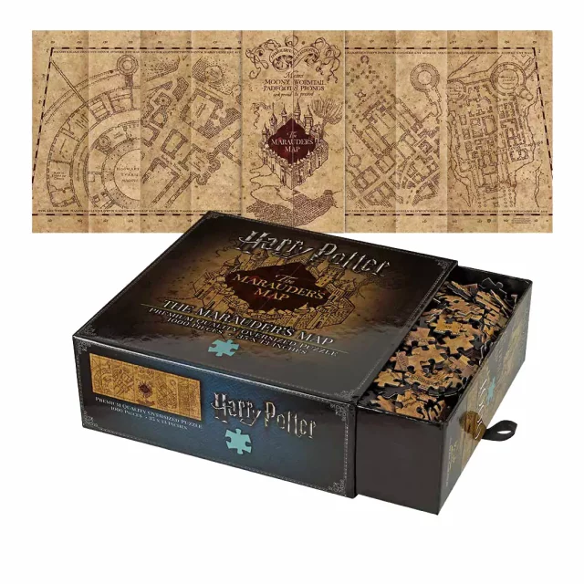 Puzzle Harry Potter - Mapa dupl