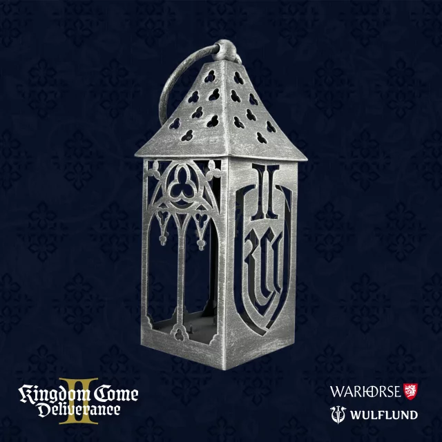 Replika Kingdom Come: Deliverance II - Dřevěný štít na stěnu Bezedná Díra (velký) dupl