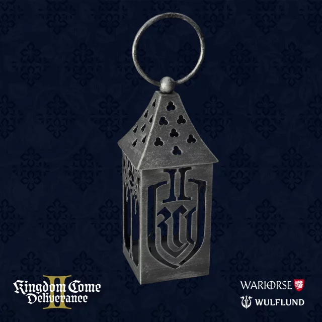 Replika Kingdom Come: Deliverance II - Dřevěný štít na stěnu Bezedná Díra (velký) dupl