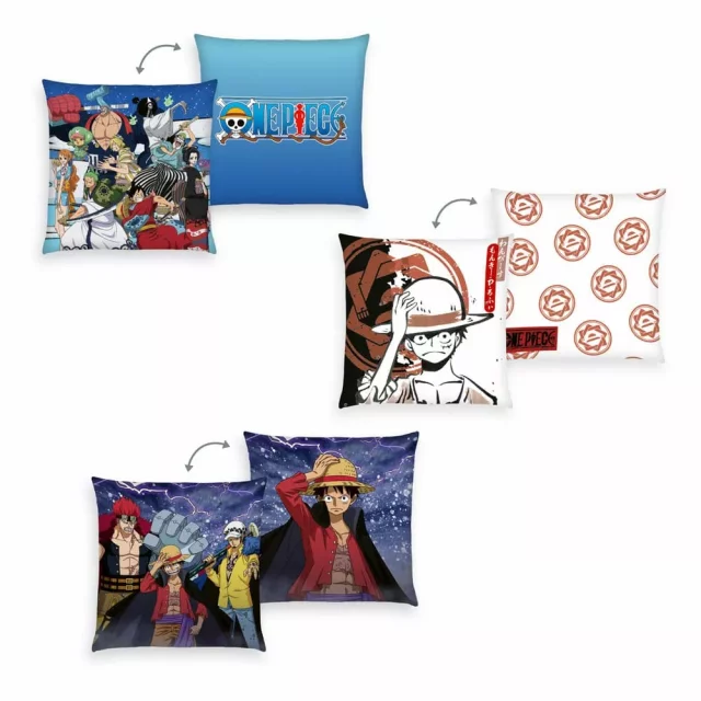 Zestaw poduszek One Piece - 3-Pack Monkey D. Luffy - Anime