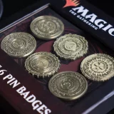 Sada sběratelských medailonů Magic the Gathering - Planeswalkers Medallion Collection (4 ks) dupl