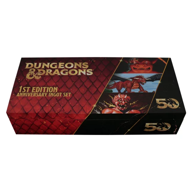 Sada sběratelských odznaků Dungeons & Dragons - 50th Anniversary (3 ks) dupl