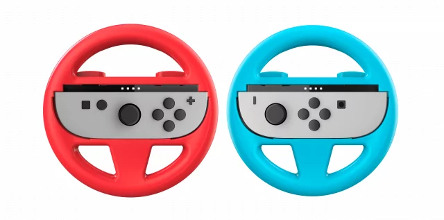 Sada držáků pro ovladače Joy-Con 2 - Red & Blue dupl