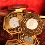 Sběratelská mince Castlevania - Belmont Limited Edition dupl