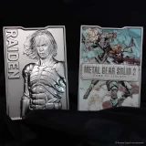 Sběratelská plaketka Metal Gear Solid 2 - Snake Limited Edition dupl