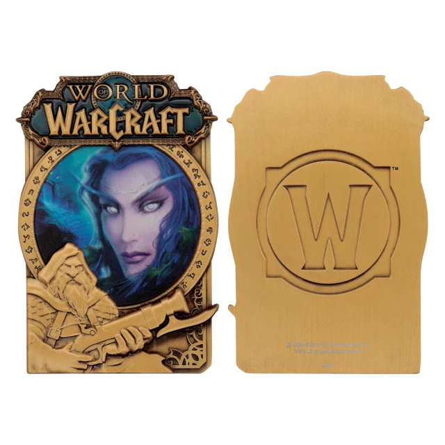 Sběratelská plaketka World of Warcraft - Limited Edition Cover Ingot - Ograniczone w sztukach