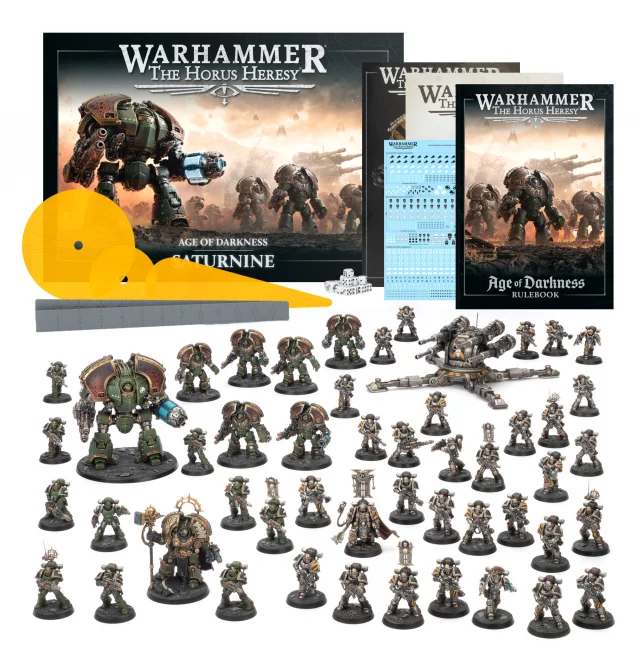 Kniha Warhammer: The Horus Heresy - Age of Darkness Rulebook (2025) dupl