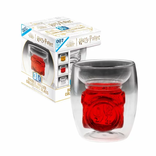 Sklenice Harry Potter - Hogwarts Crests (3ks) dupl