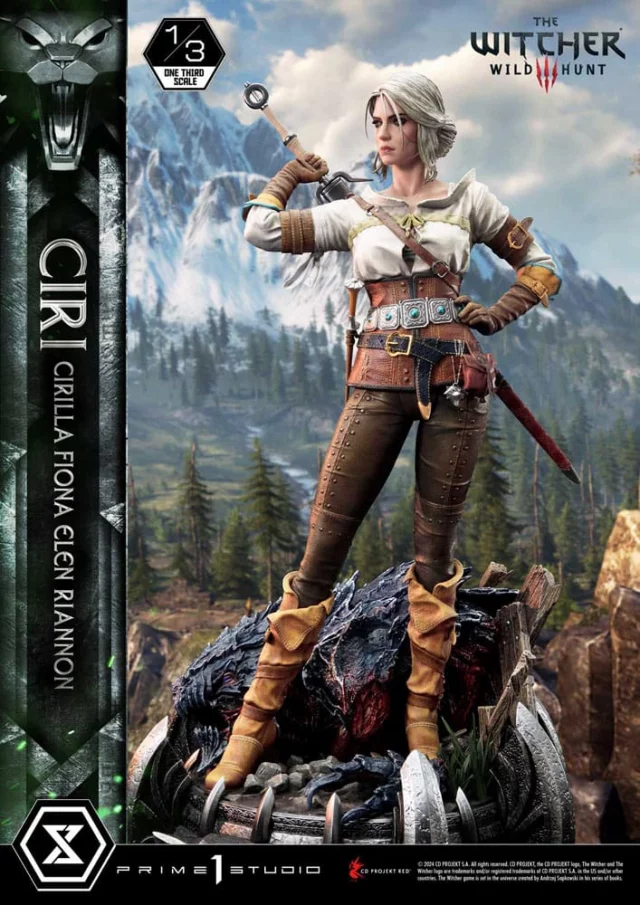 Socha Zaklínač - Cirilla Fiona Elen Riannon Museum Masterline Statue 1/3 (Prime 1 Studio) dupl