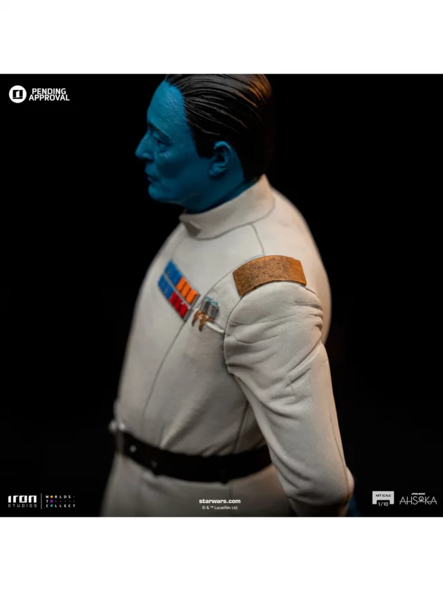 Soška Star Wars - Grand Admiral Thrawn 1/10 (Iron Studios)