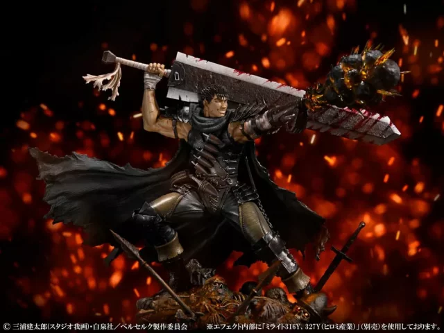 Figurka Berserk - Guts Black Swordsman 1/7