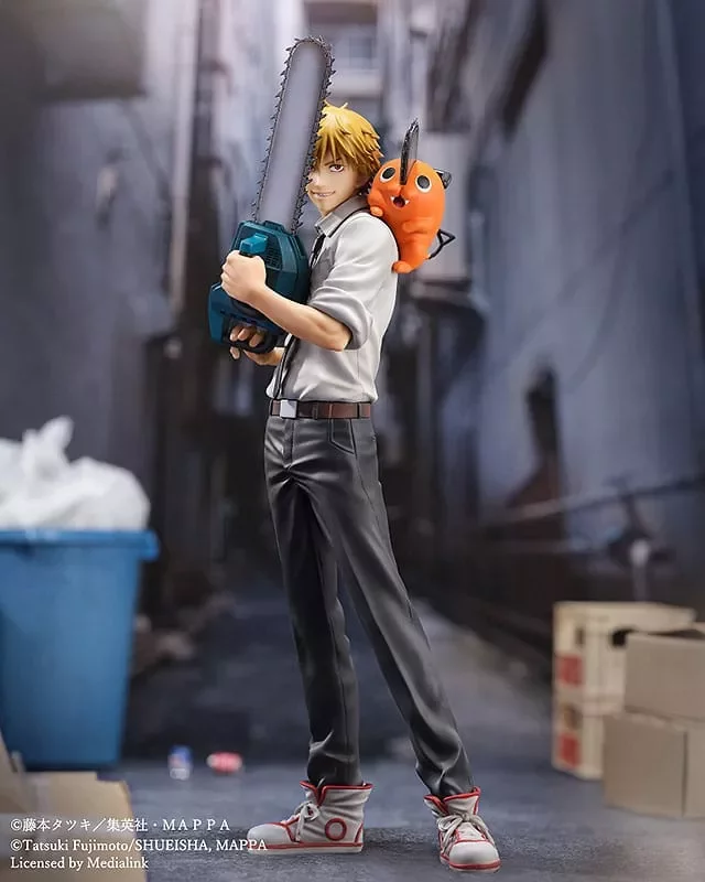 Soška Chainsaw Man - Denji & Pochita S-Fire Statue 1/7 (Sega)