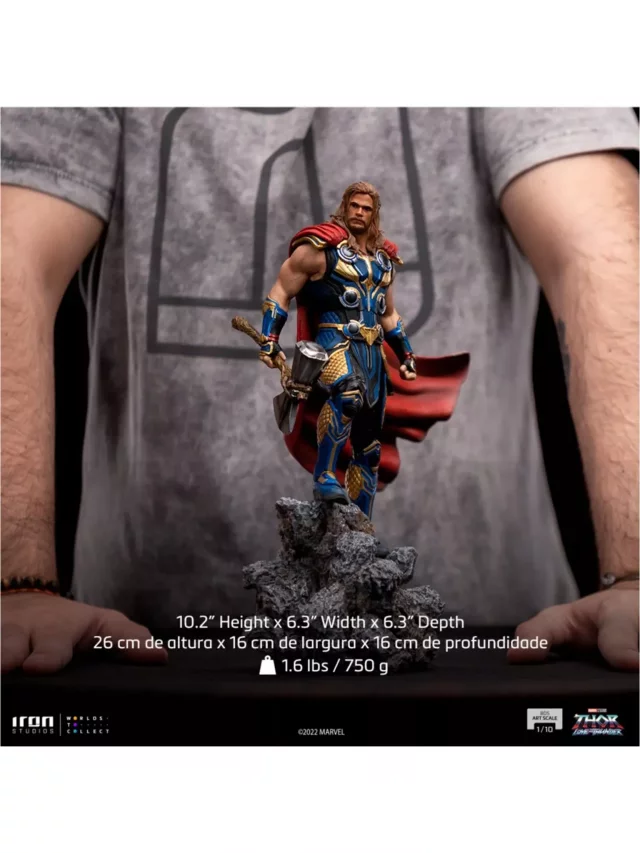 Soška Marvel - Thor Unleashed Deluxe Art Scale 1/10 (Iron Studios) dupl