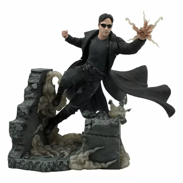 Soška The Matrix - Morpheus Gallery Deluxe (DiamondSelectToys) dupl