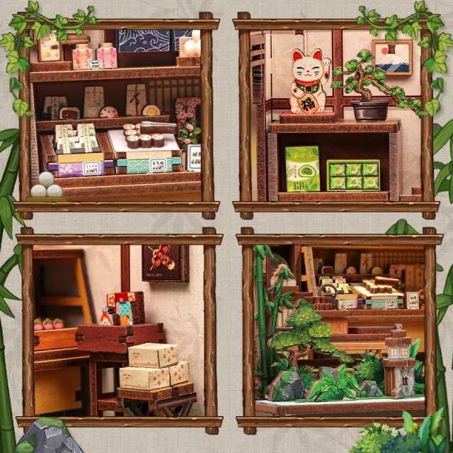 Stavebnice CuteBee - Kirishima Cha-an dupl