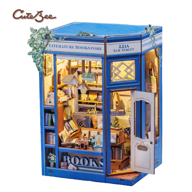 Stavebnice CuteBee - Count Cat's Study dupl