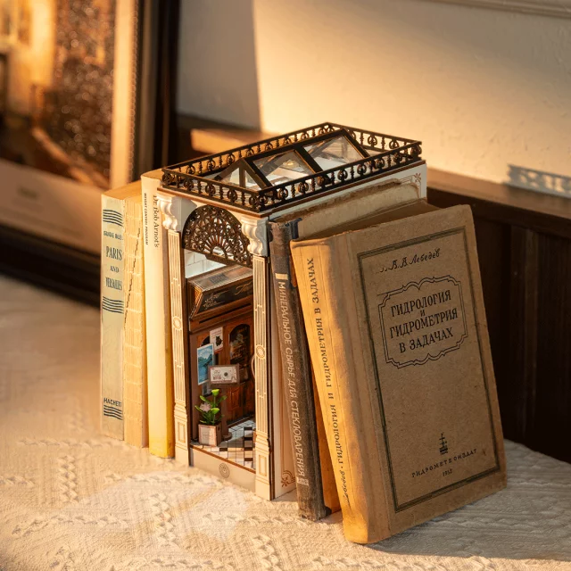 Stavebnice - zarážka na knihy The Magic Fantasy Corner (dřevěná) dupl