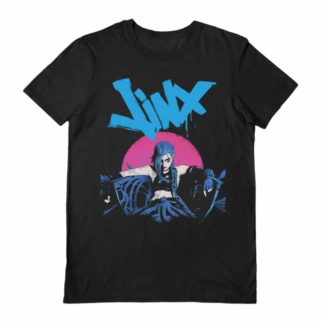 Tričko Arcane - Jinx Portrait dupl