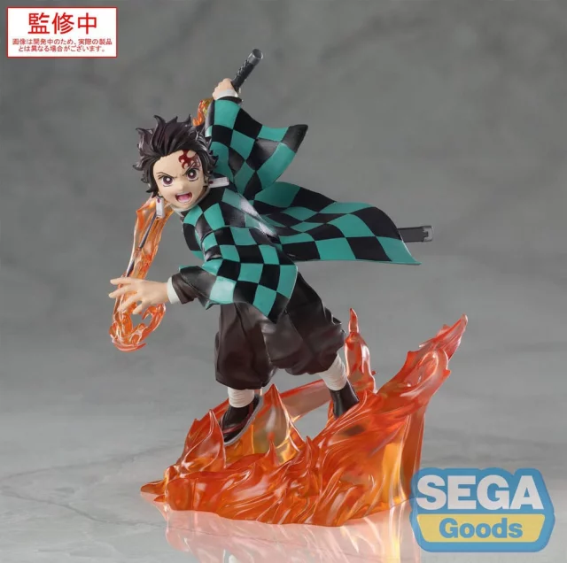 Zestaw Demon Slayer - Tanjiro Kamado + Akaza + Giyu Tomioka (Sega) - Figurka