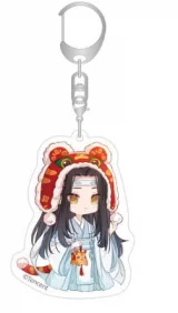 Zestaw Grandmaster of Demonic Cultivation - brelok Wei Wuxian + Lan Wangji Chibi - Figurka