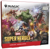 Zestaw Magic: The Gathering Marvel Super Heroes - Villains Unleashed Scene Box + Heroes United Scene Box - Magic The Gathering